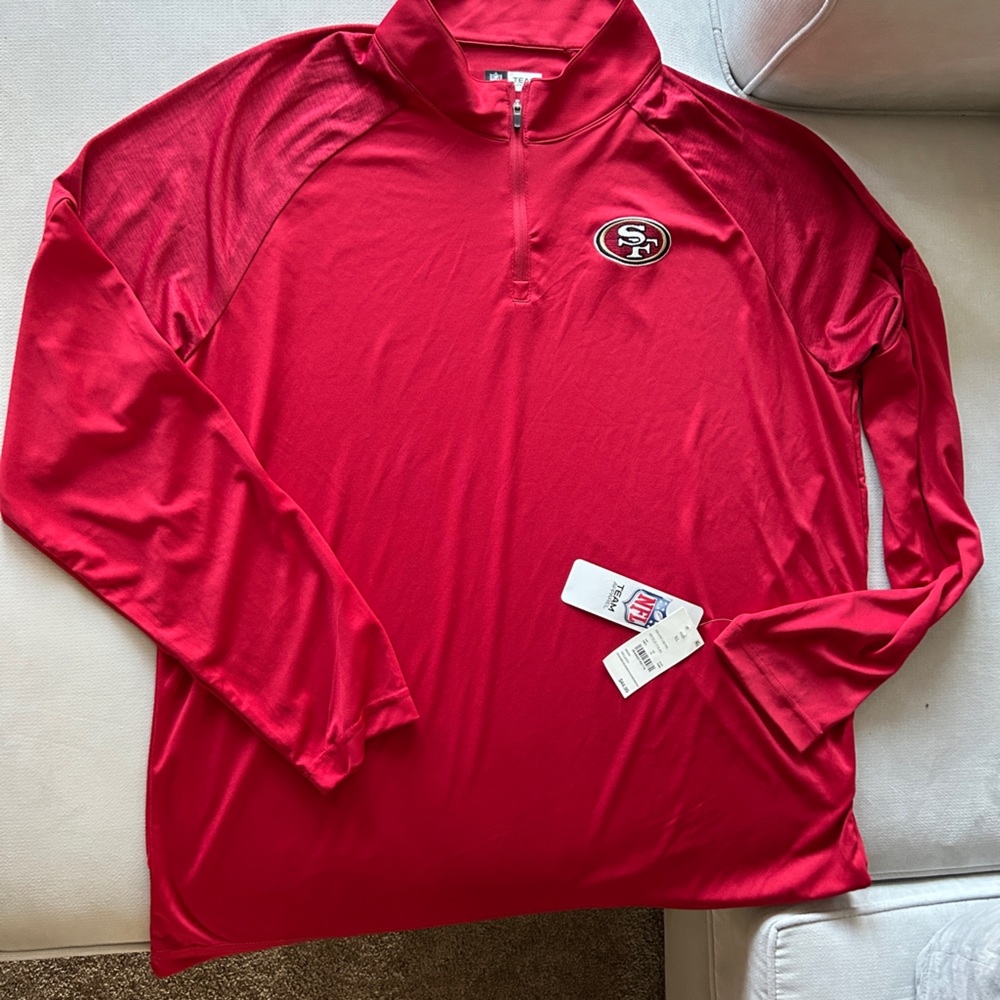 New SF 49ers long sleeve XL